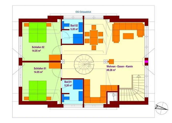 Baltic Sea View Comfortable Lancken